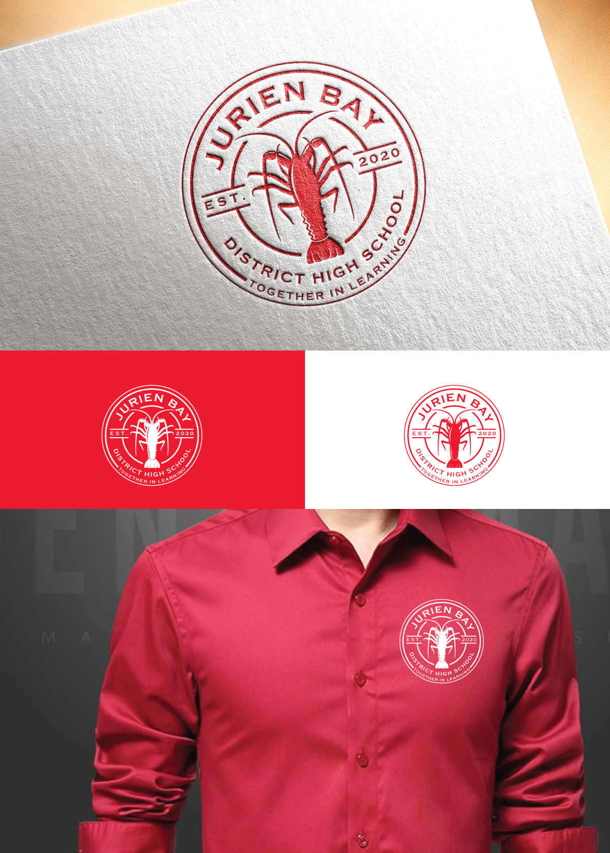 Logo Design by step forward 2 for Jurien Bay District High School | Design #28301881