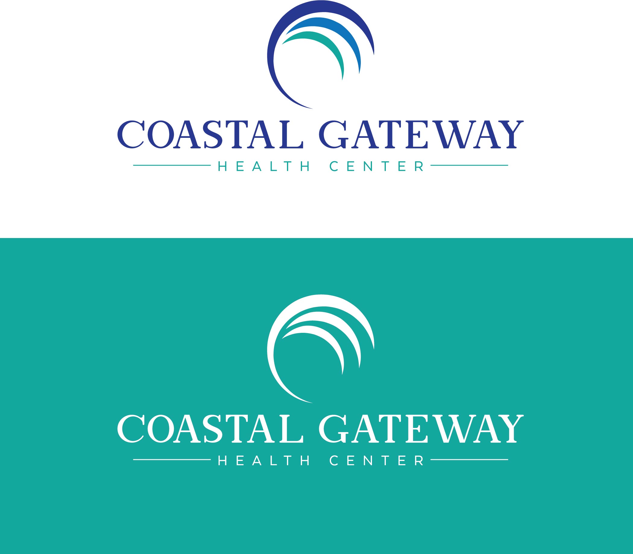 Logo-Design von ILLUSTRATOR PRO für Coastal Gateway Health Center | Design #28312172