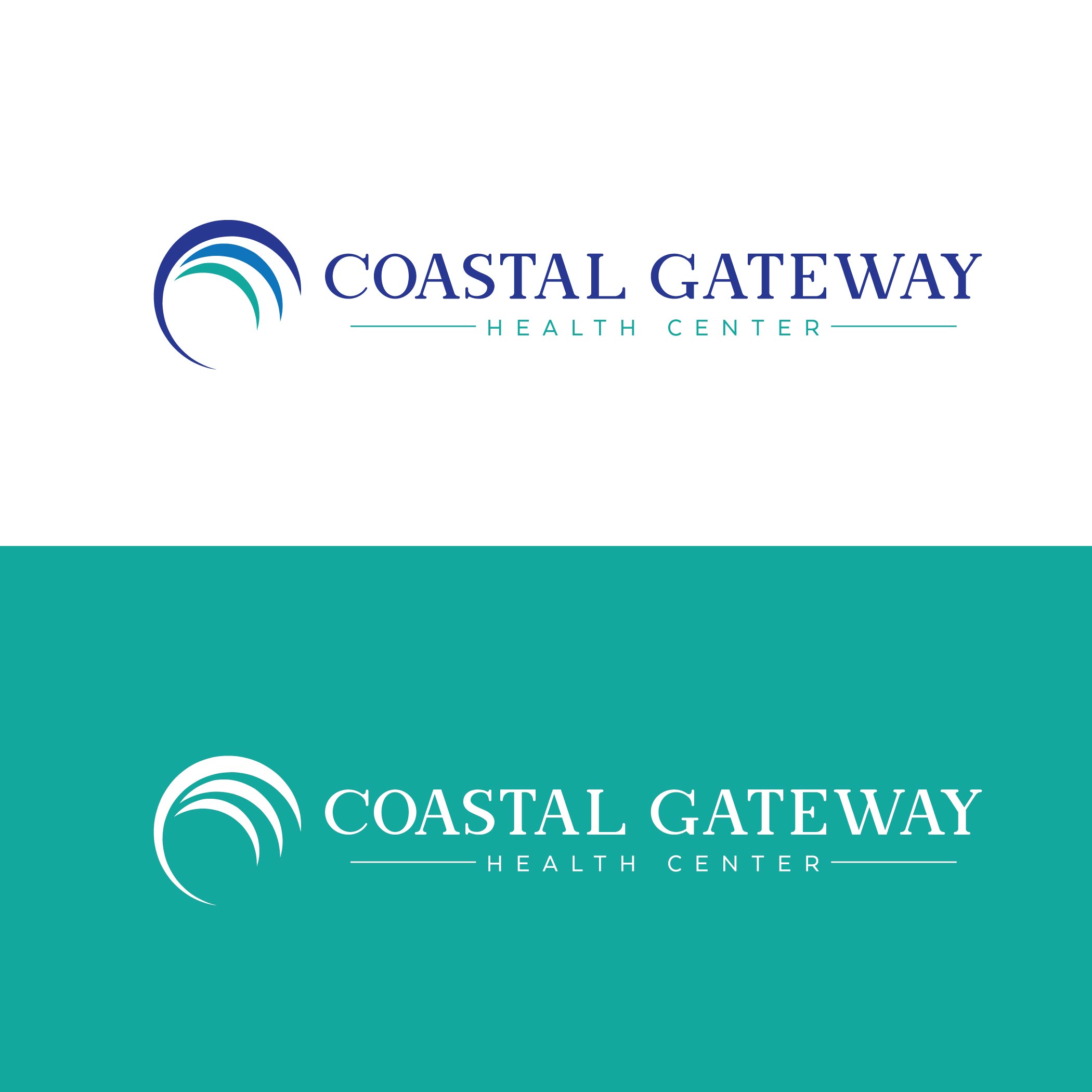 Logo-Design von ILLUSTRATOR PRO für Coastal Gateway Health Center | Design #28312173