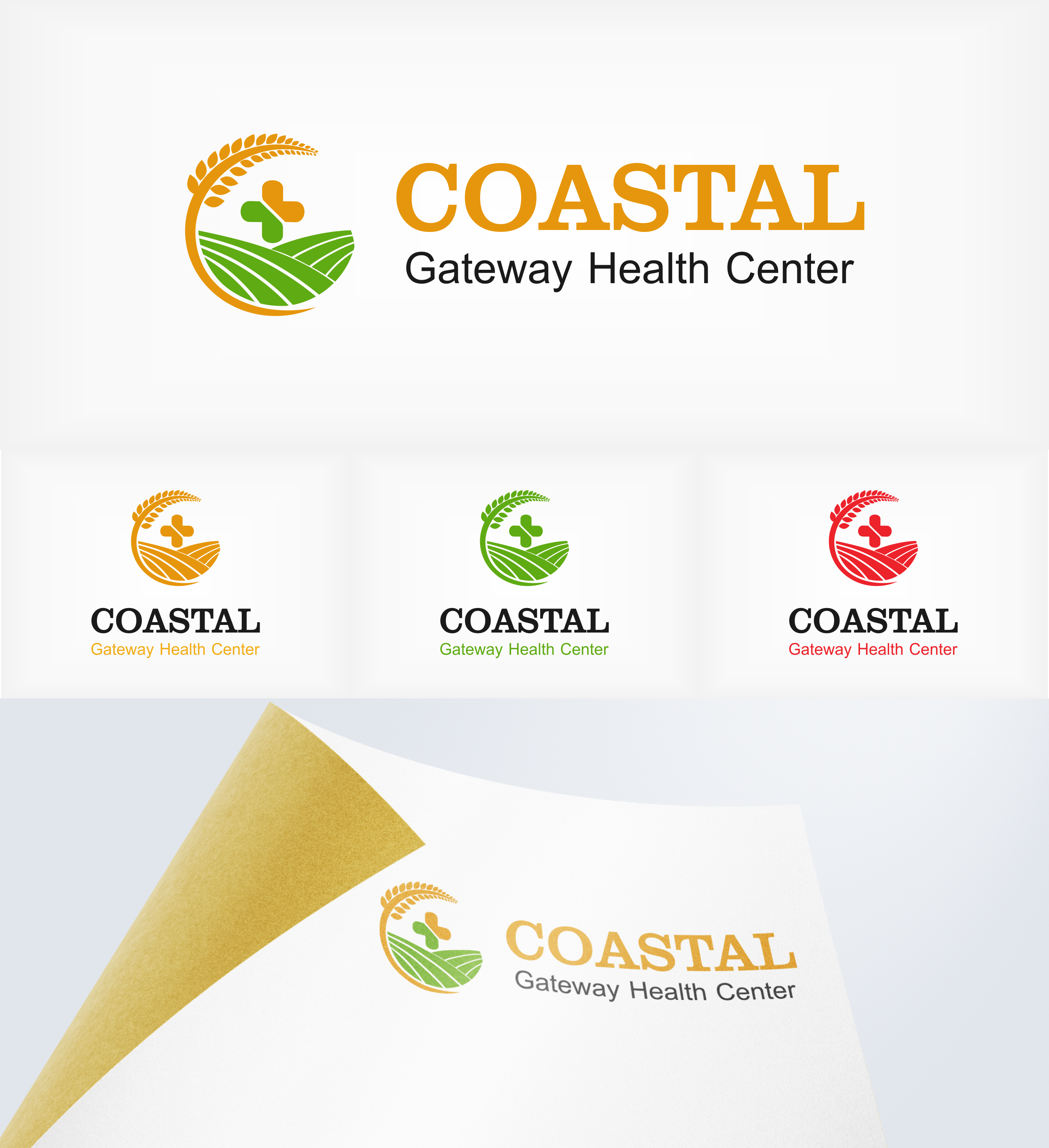 Diseño de Logo por Adeikhan para Coastal Gateway Health Center | Diseño #28318022