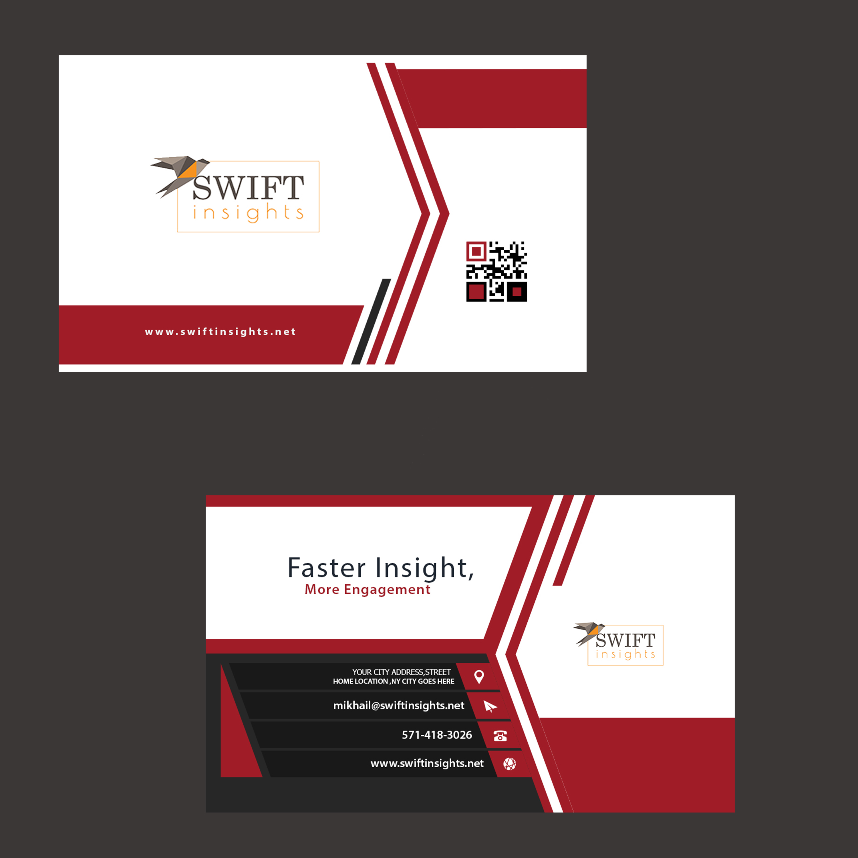 Business Card Design by Dates249 for this project | Design #28309713