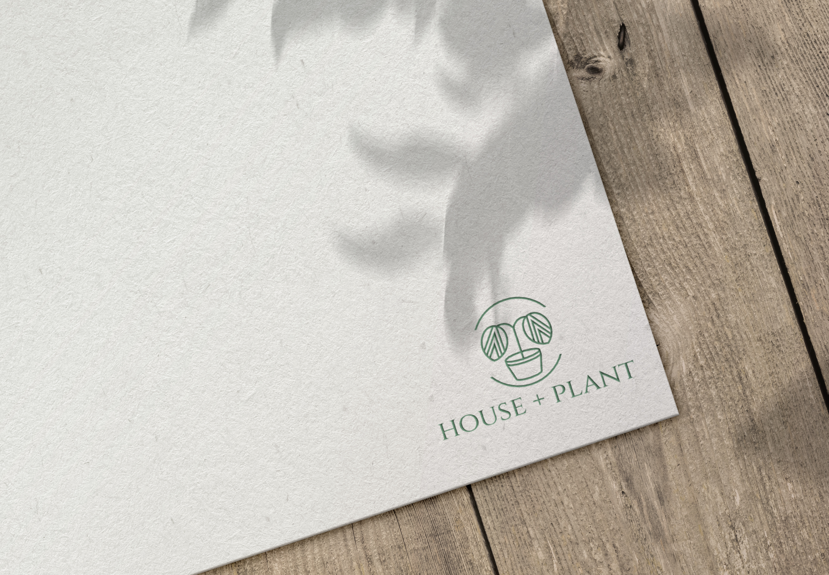 Logo Design by ILLUSTRATOR PRO for House + Plant | Design #28341034