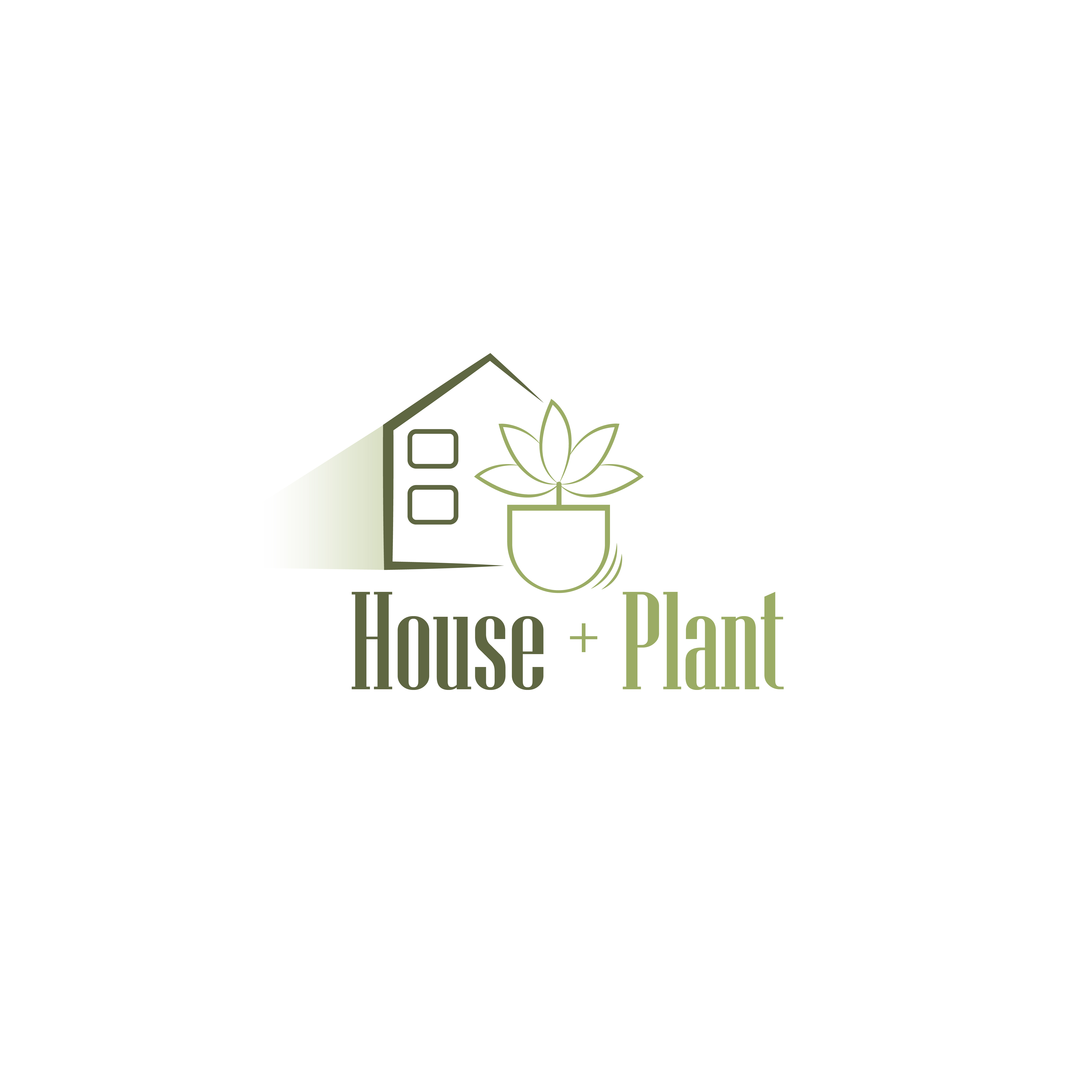 Logo Design by Ahmed-Salah for House + Plant | Design #28307988