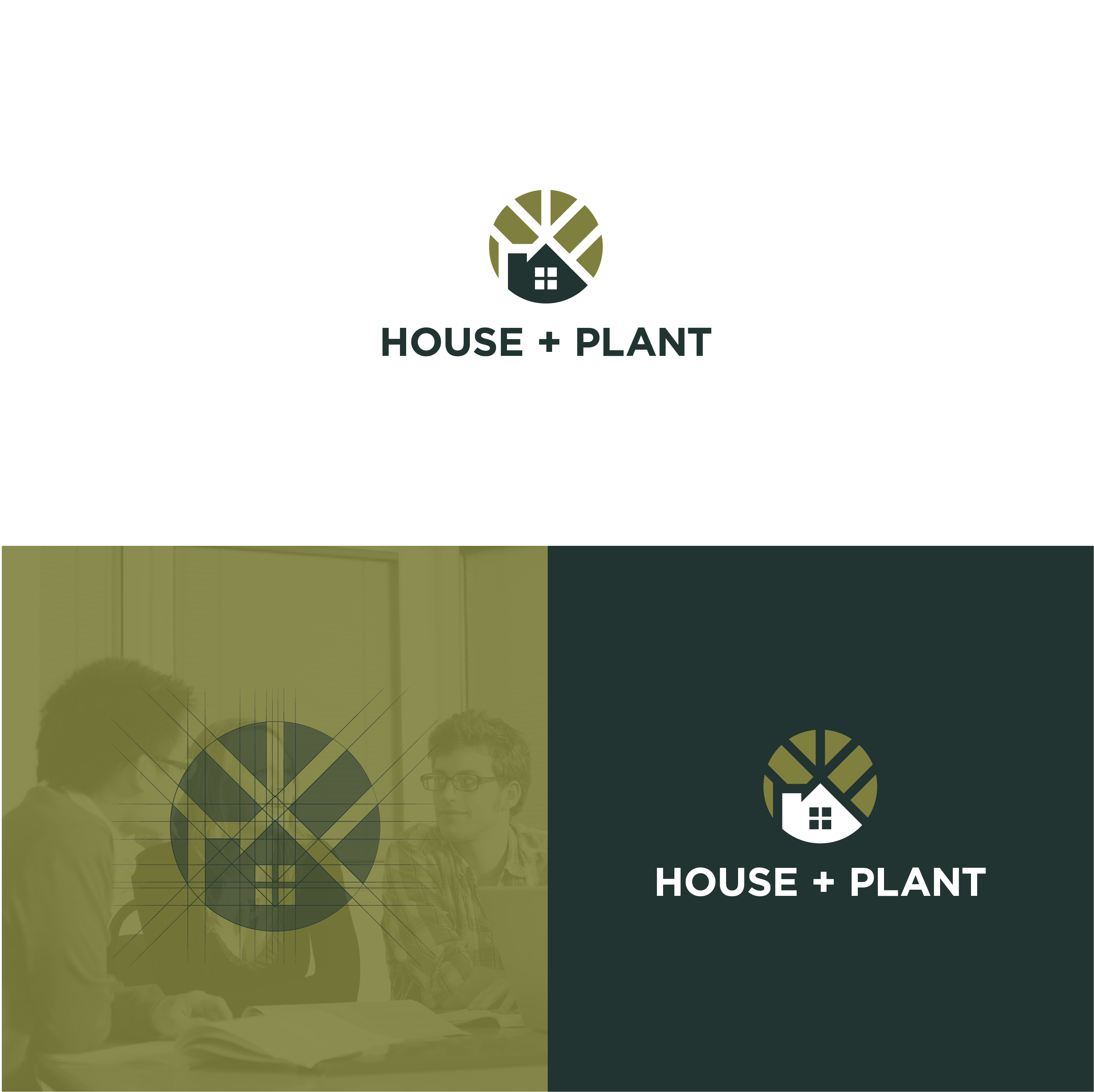 Logo Design by the3kings for House + Plant | Design #28313910