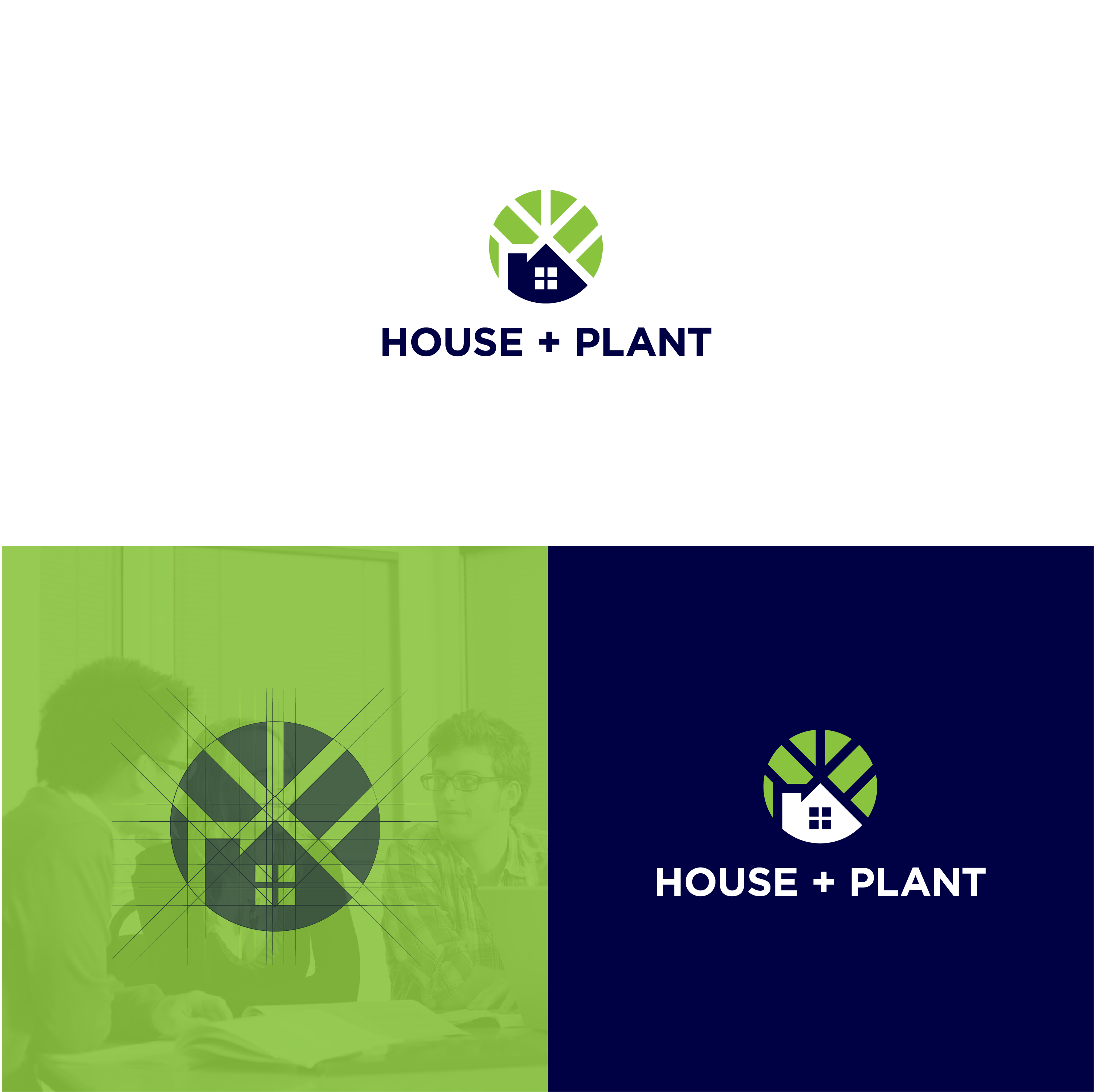 Logo Design by the3kings for House + Plant | Design #28333419