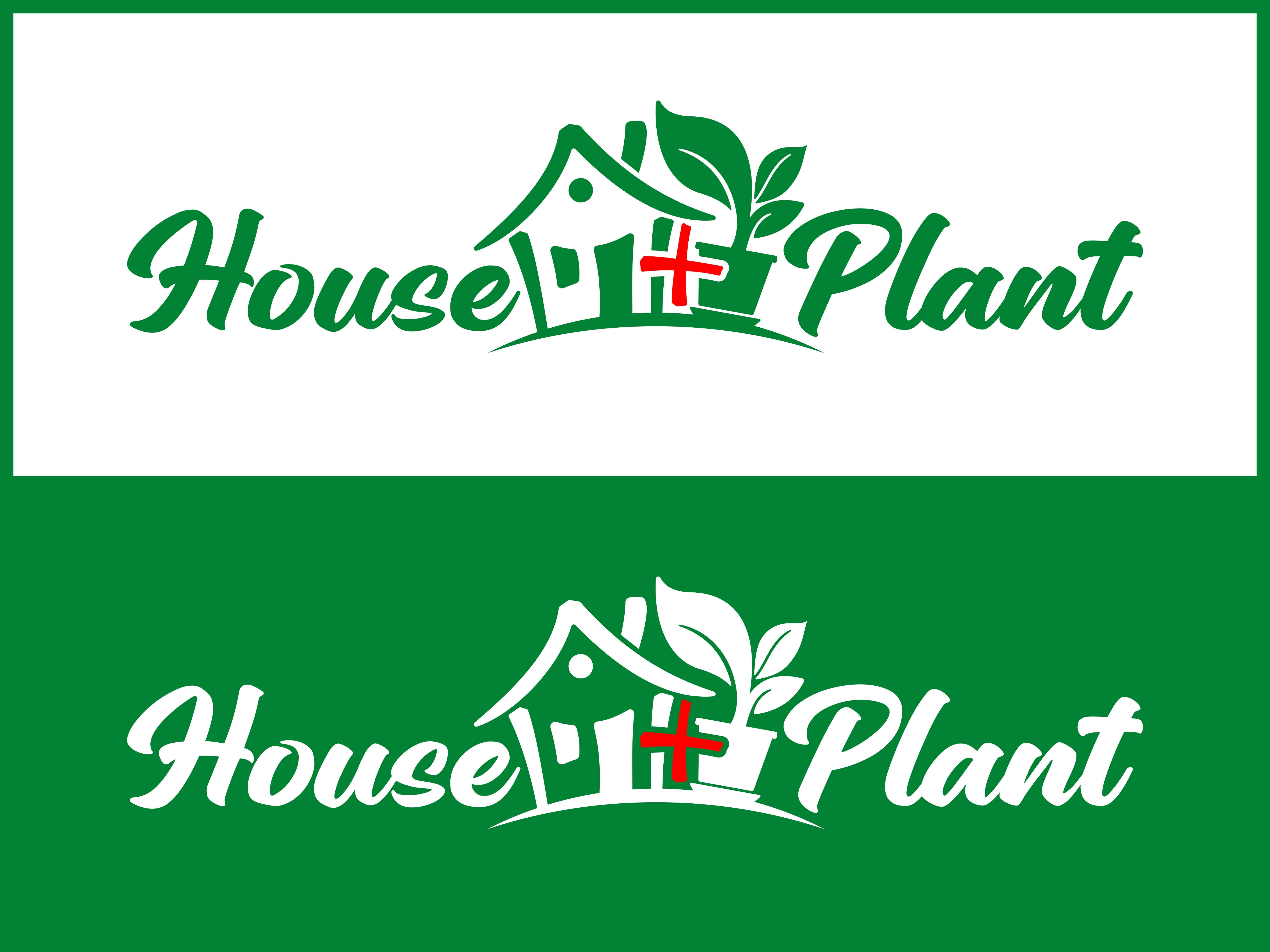 Logo Design by Dedcov for House + Plant | Design #28333359