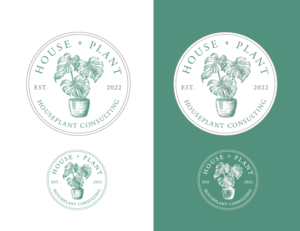 House + Plant | Logo-Design von meandyou