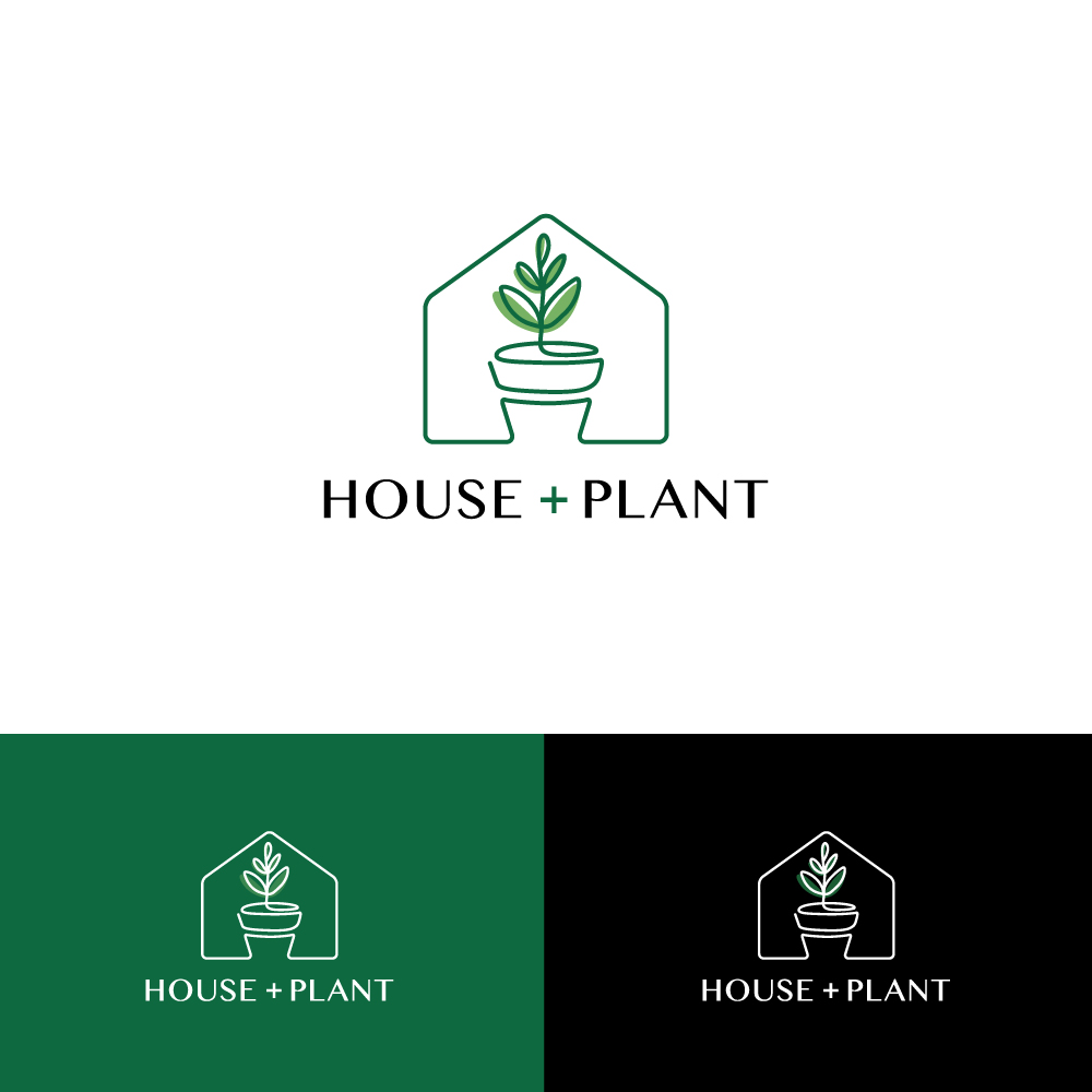 Logo Design by Sujit Banerjee for House + Plant | Design #28309239