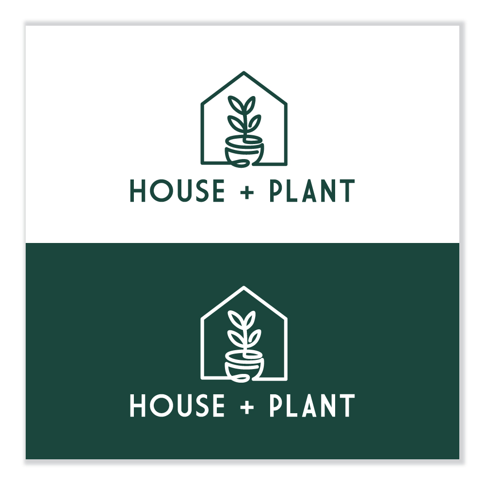 Logo Design by Sujit Banerjee for House + Plant | Design #28314683