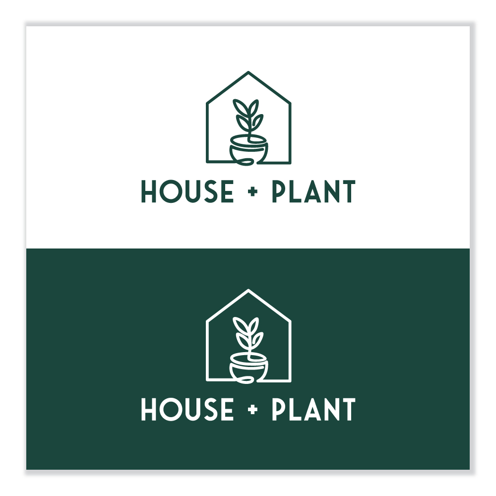 Logo Design by Sujit Banerjee for House + Plant | Design #28314684