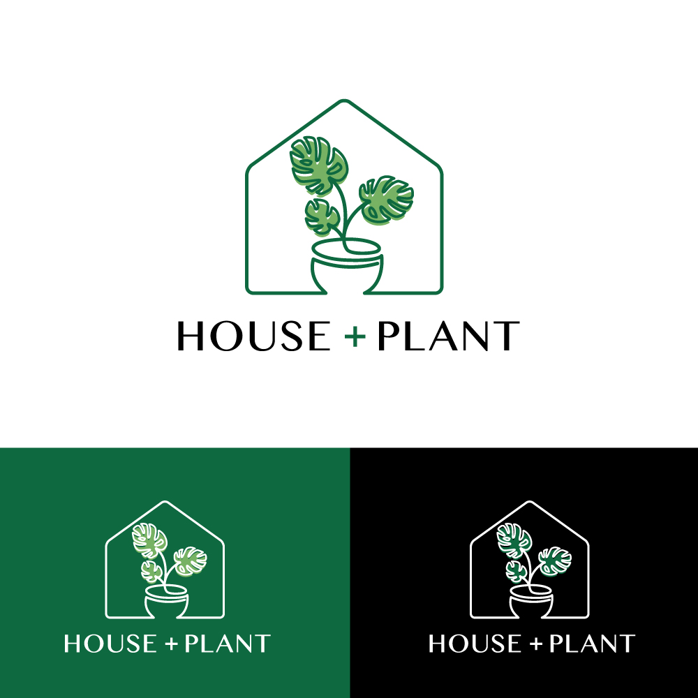 Logo Design by Sujit Banerjee for House + Plant | Design #28314721