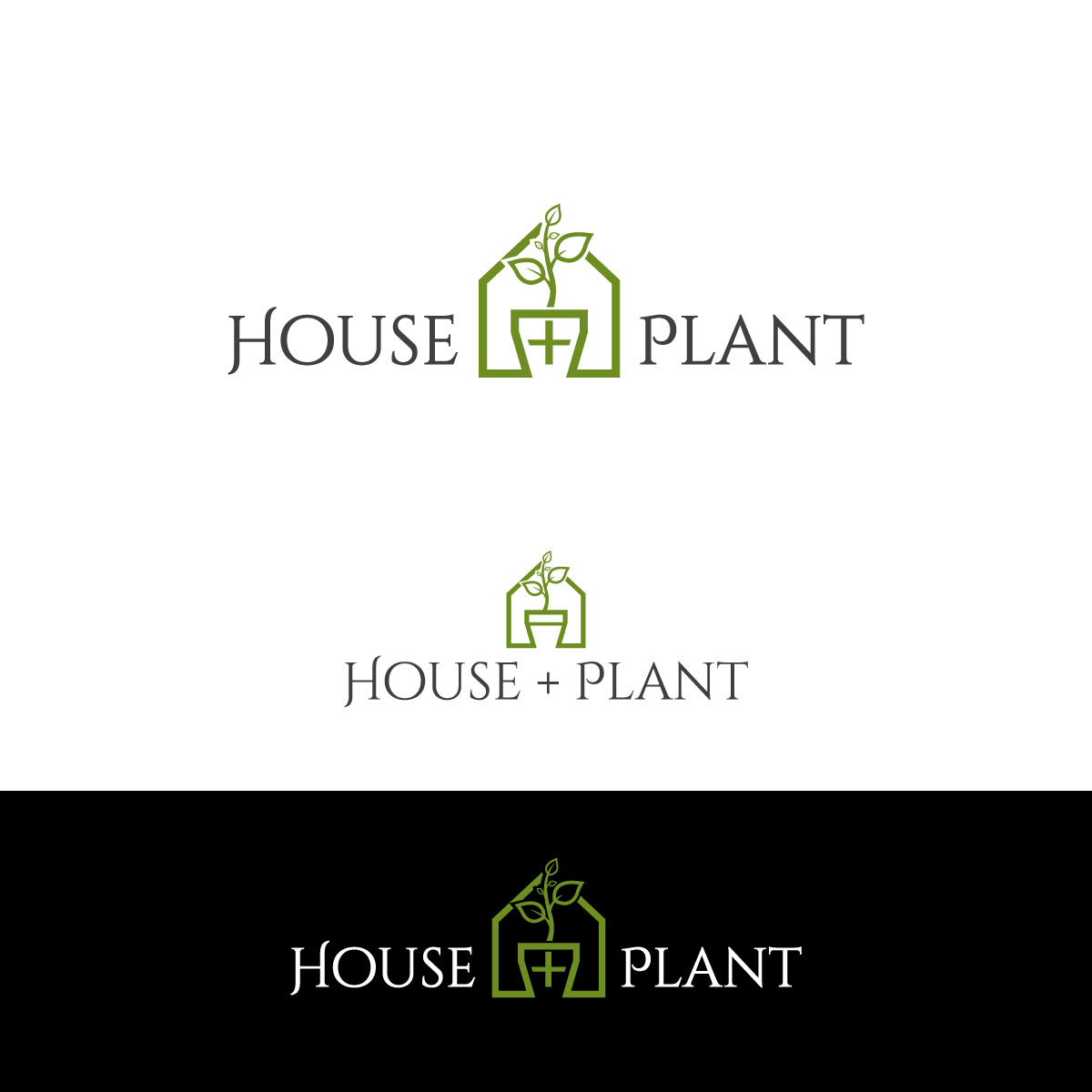 Logo Design by LAXMI DESIGNHUB for House + Plant | Design #28309490