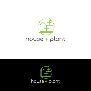 Logo Design by LAXMI DESIGNHUB for House + Plant | Design: #28309491