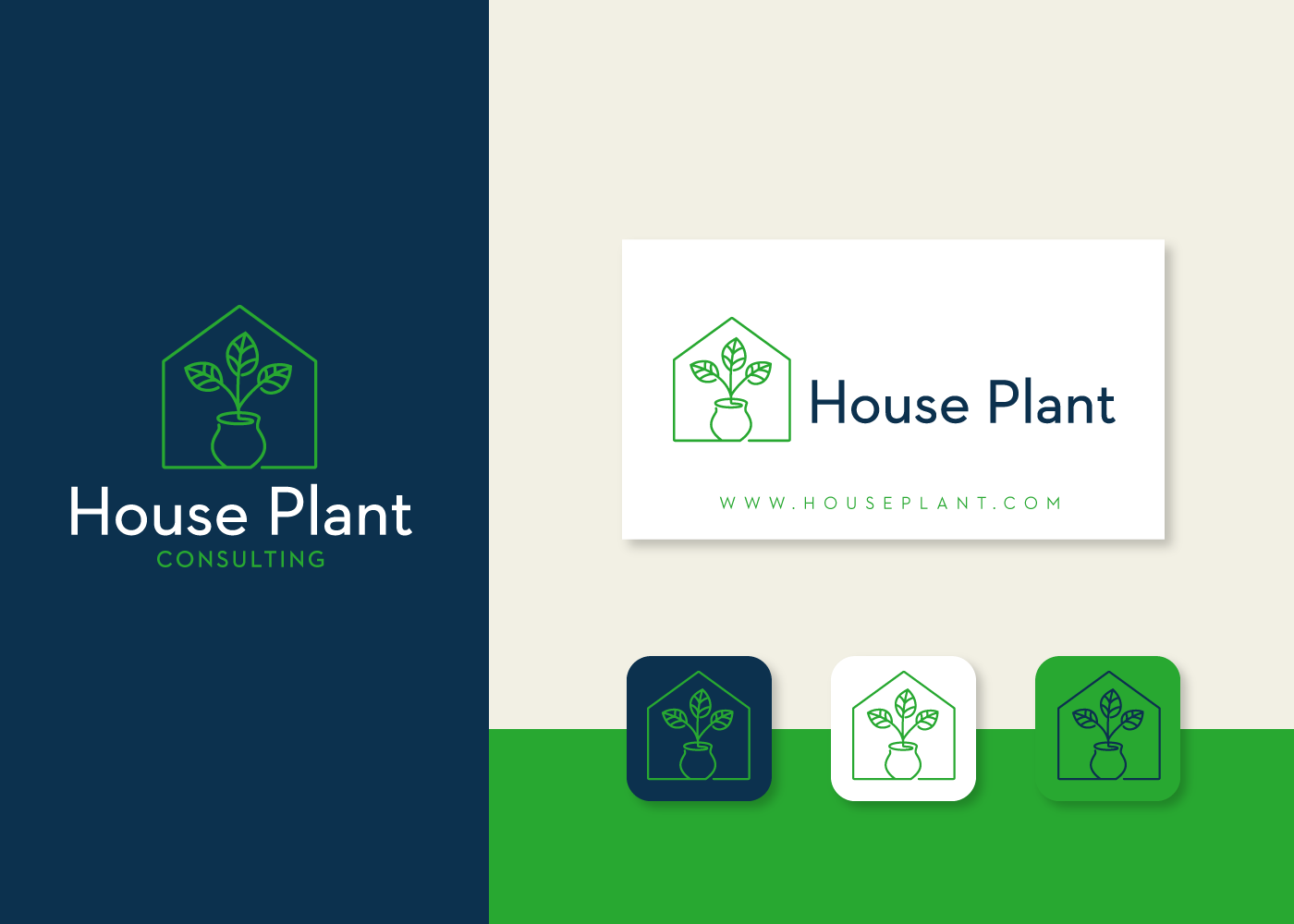Diseño de Logo por Obi.K para House + Plant | Diseño #28308332