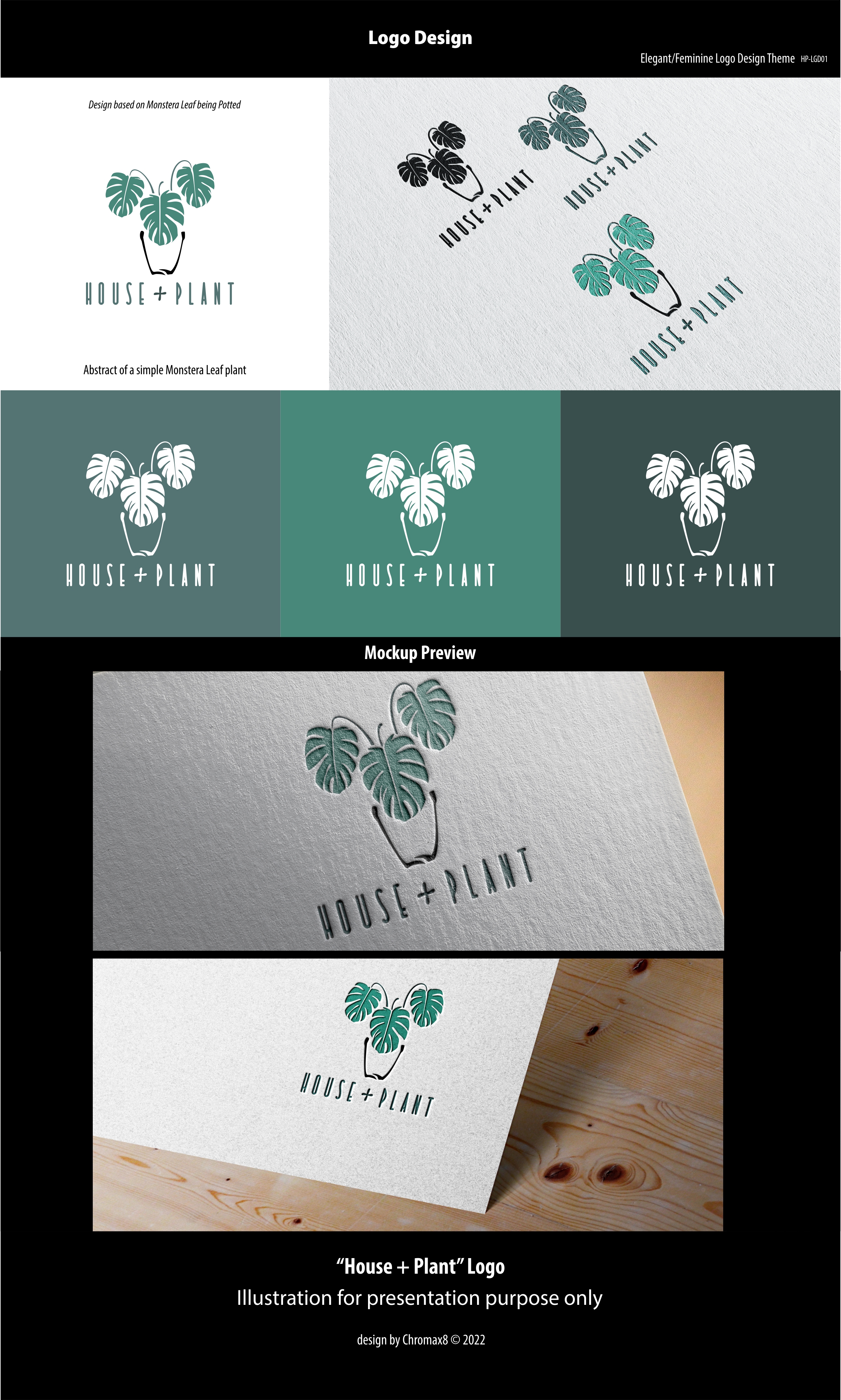 Logo Design by Chromax8 for House + Plant | Design #28328354