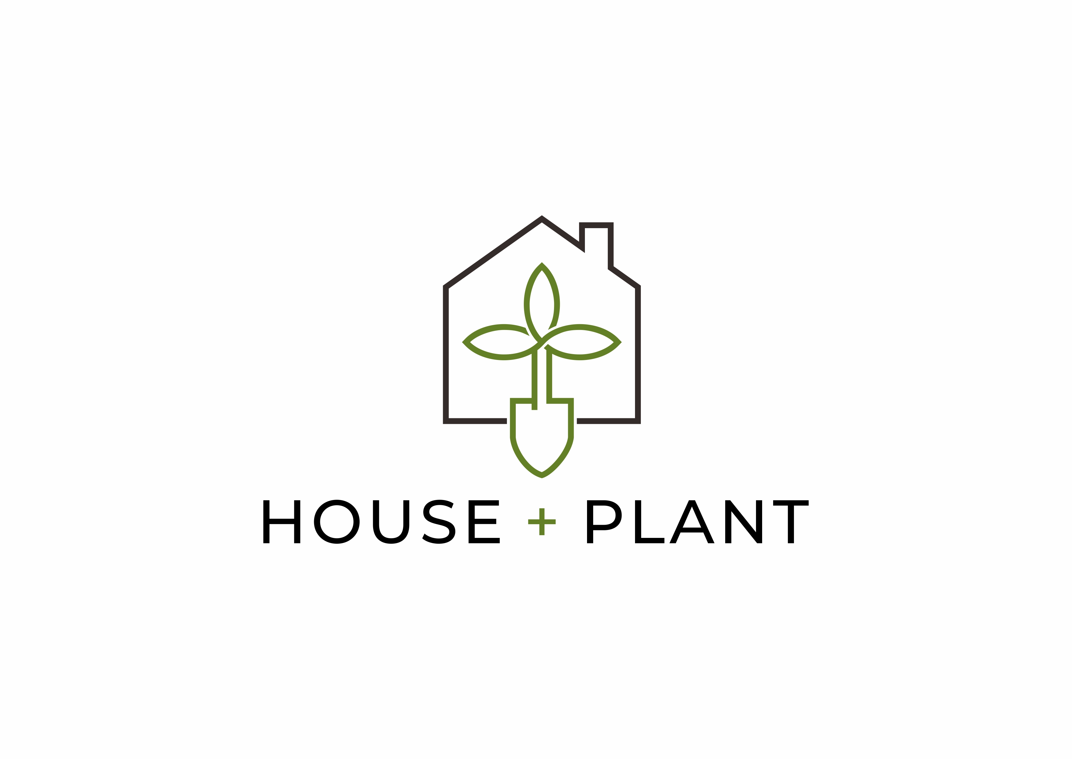 Logo Design by aniafai for House + Plant | Design #28312548