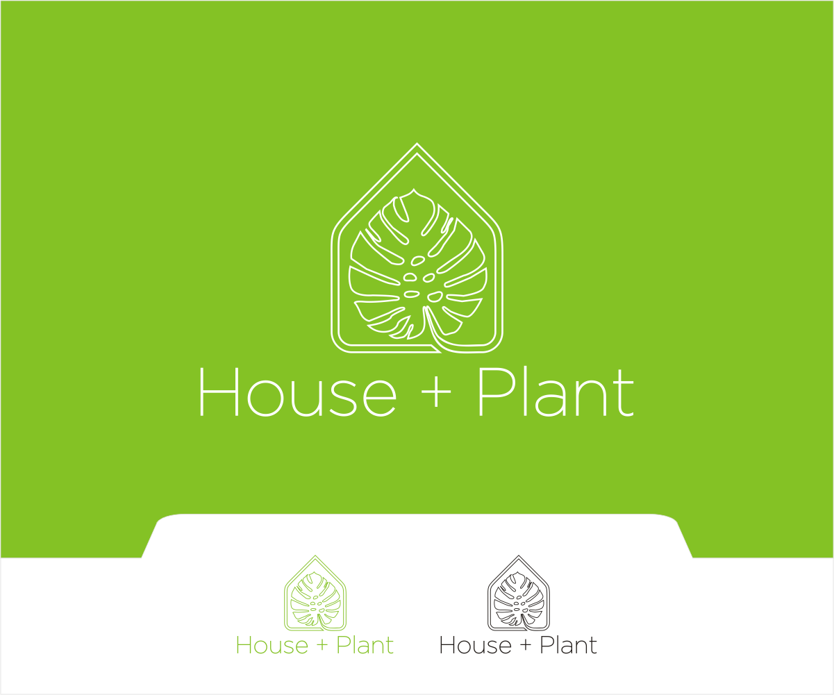 Logo Design by f i l d a for House + Plant | Design #28341284
