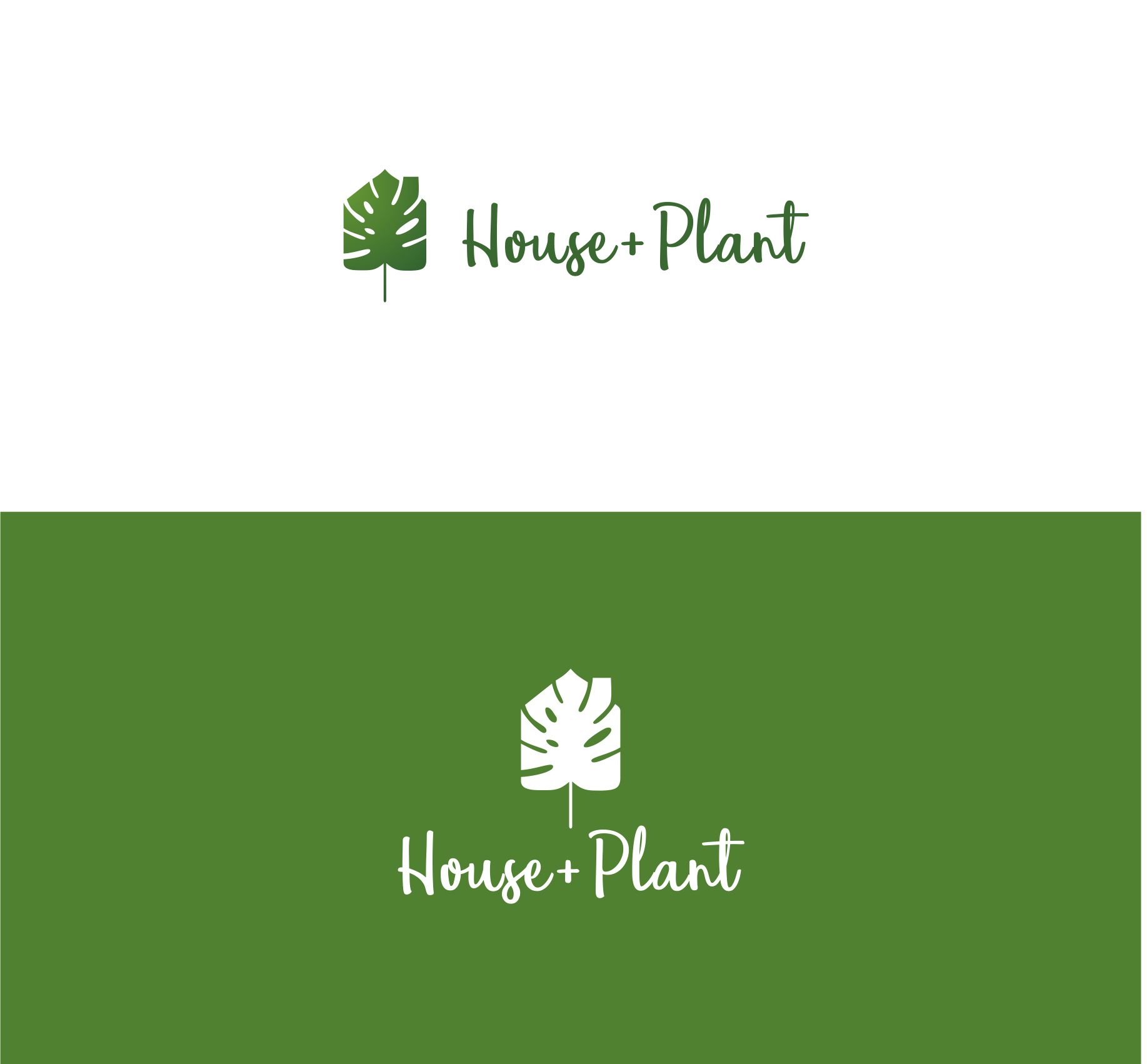 Logo Design by RAN MEI JS for House + Plant | Design #28312133