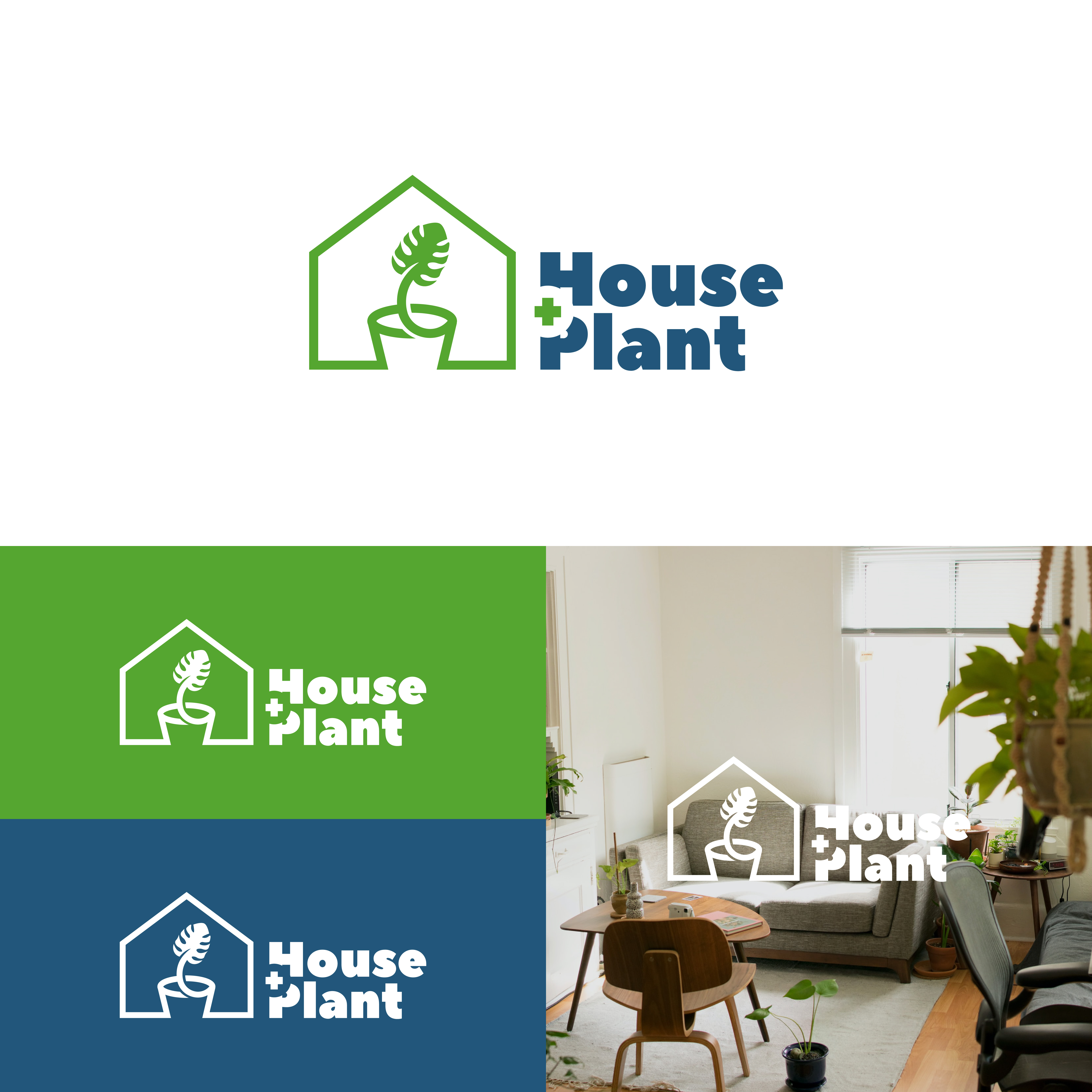 Logo Design by A.R.D.P for House + Plant | Design #28313649