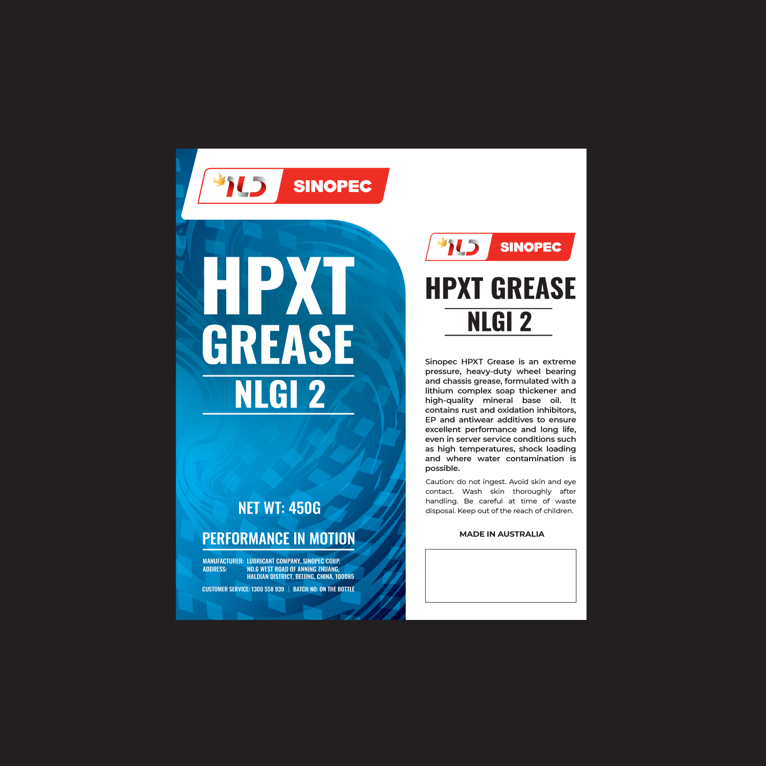 Etikett-Design von PointGrfx für International Lubricant Distributors | Design #28309669