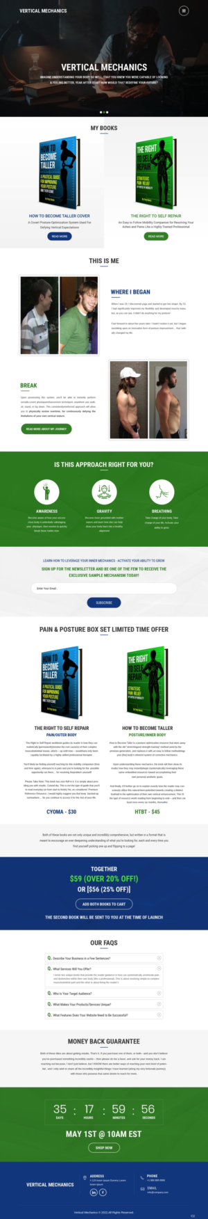 Web Design by pb for this project | Design #28316217