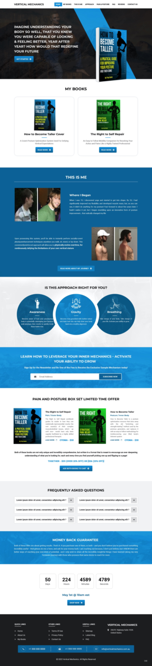 Web Design par pb pour ce projet | Design : #28316219