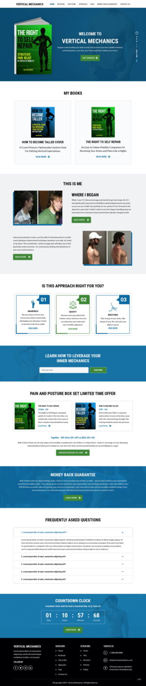 Web Design par pb pour ce projet | Design : #28322453