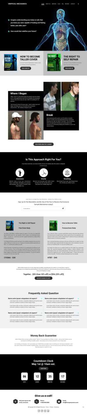 Web Design par pb pour ce projet | Design : #28322454