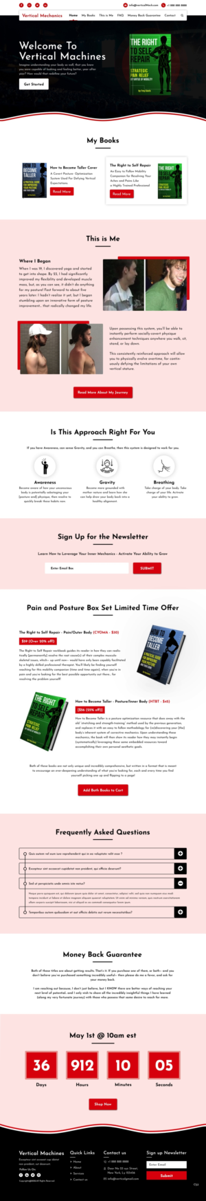 Web Design par pb pour ce projet | Design : #28322461