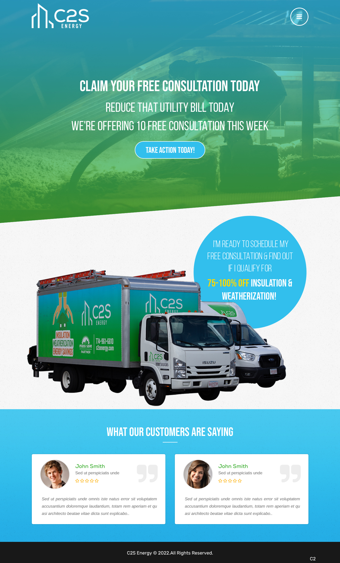 Landing Page Design by pb for C2S Development | Design #28316194