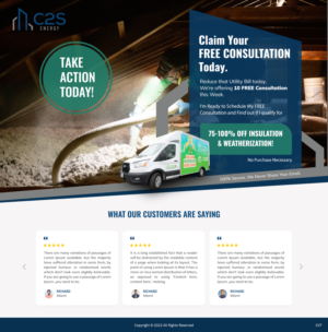 Landing Page Design by pb for C2S Development | Design: #28316205