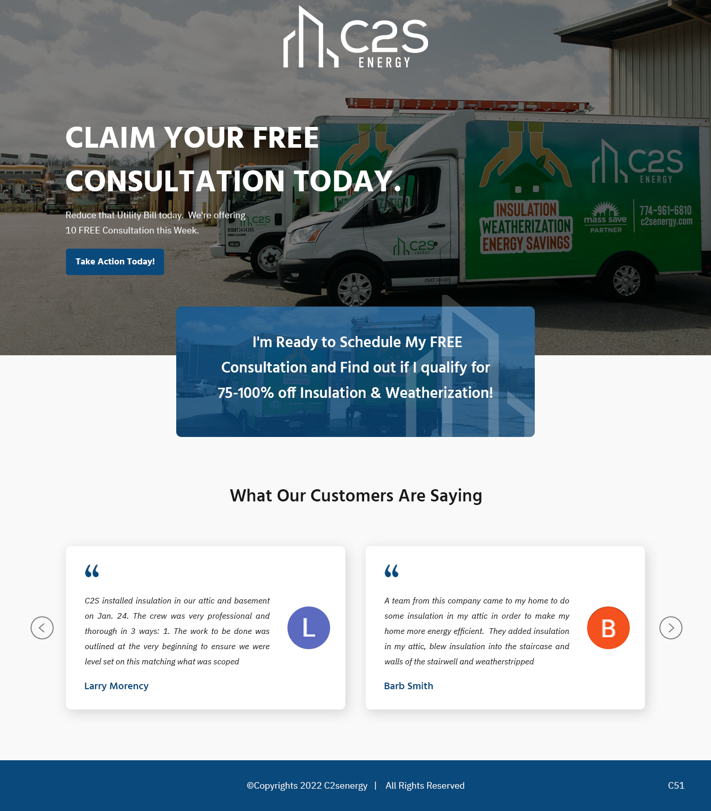 Landing Page Design by pb for C2S Development | Design #28322315