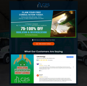 Diseño de Página de Aterrizaje por Ved Web Services para C2S Development | Diseño #28316263