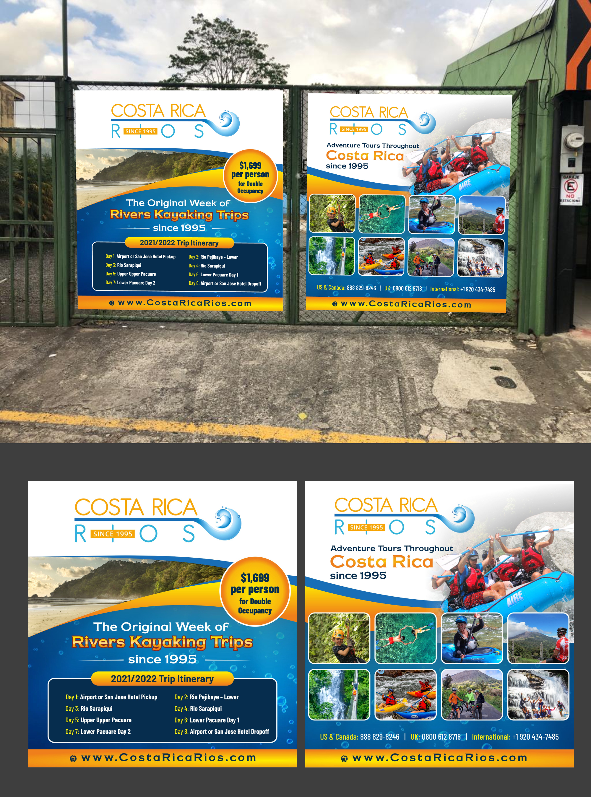 Graphic Design by ecorokerz for Costa Rica Rios | Design #28318931