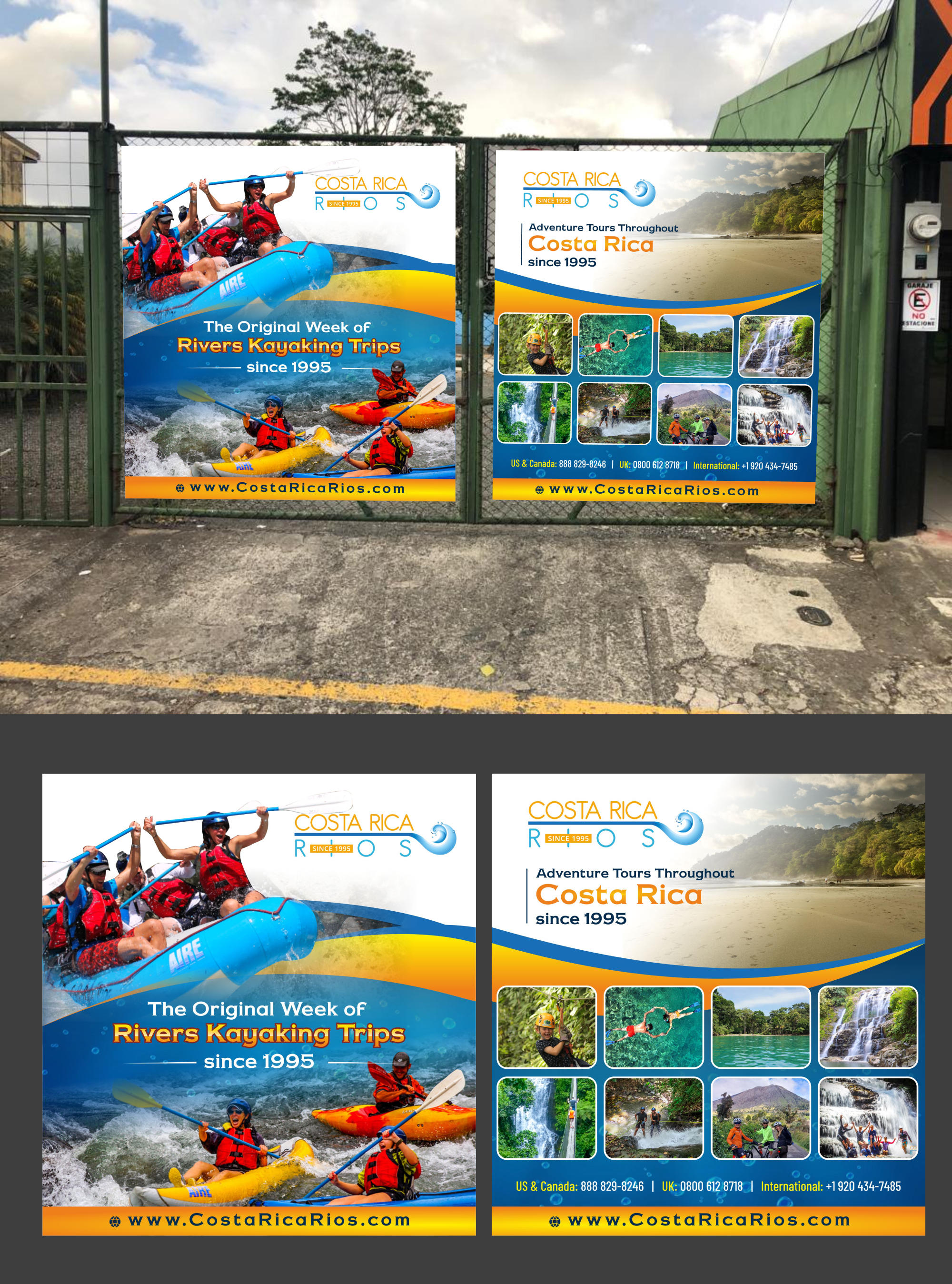 Graphic Design by ecorokerz for Costa Rica Rios | Design #28324699
