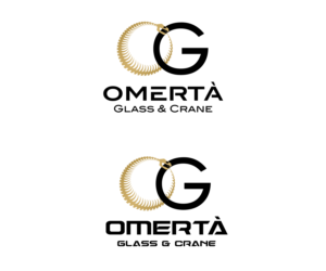 Logo Design by  geomateo for Omertà Glass & Crane | Design: #28324510
