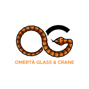 Logo Design by creativemood438 for Omertà Glass & Crane | Design: #28345903