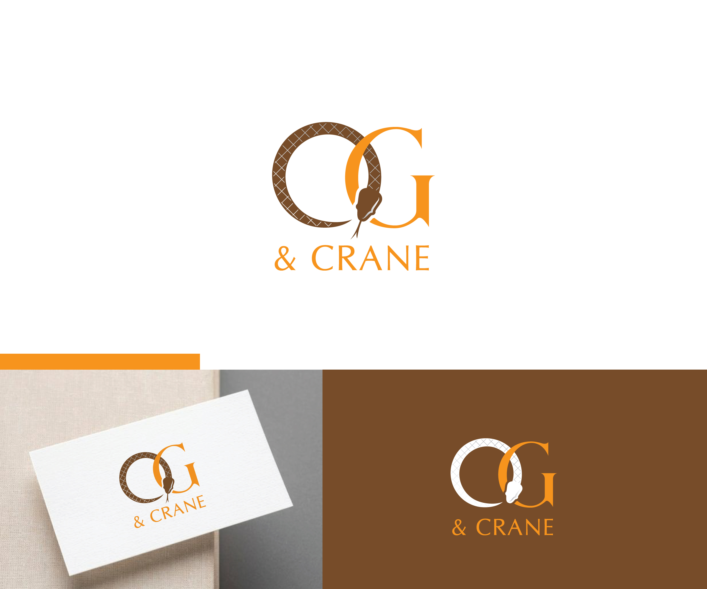 Logo Design by ecorokerz for Omertà Glass & Crane | Design #28313060
