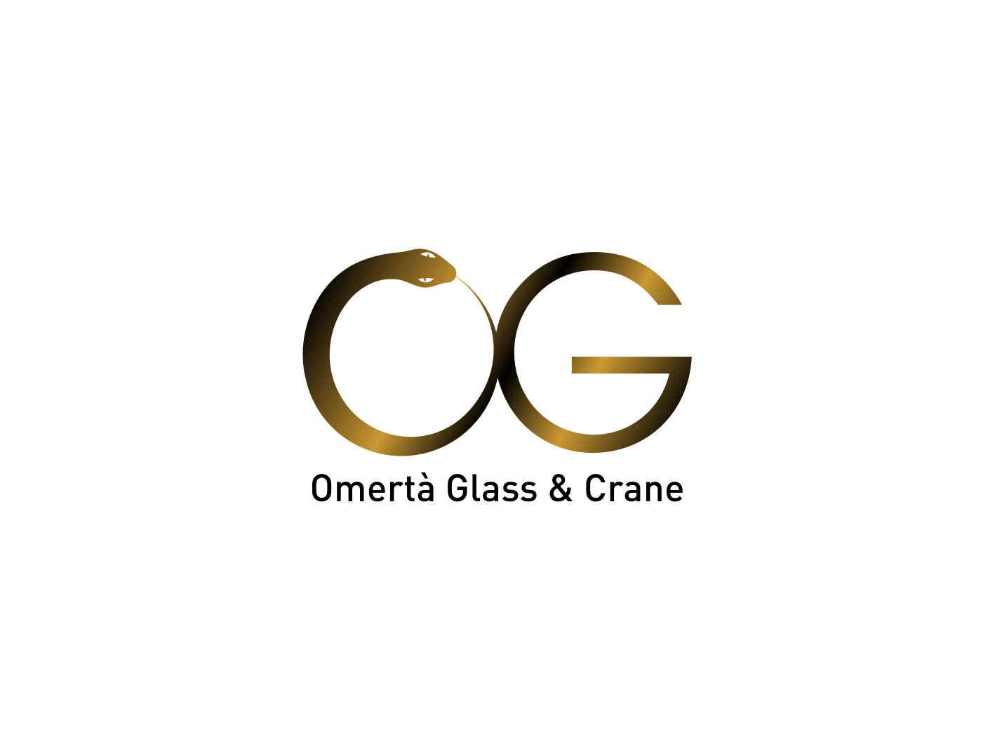 Logo Design by BNdesigner for Omertà Glass & Crane | Design #28323752
