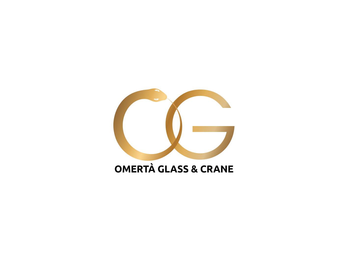 Design de Logo par BNdesigner pour Omertà Glass & Crane | Design #28323792