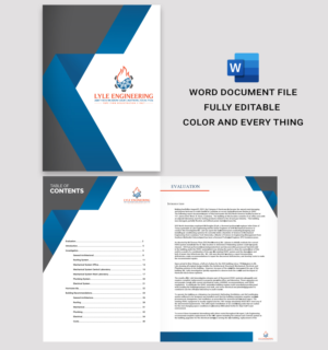 Word Template Design by Riyad for this project | Design: #28356644