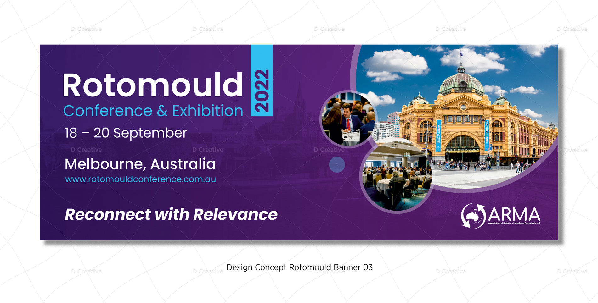 Design Graphique par D Creative pour Association of Rotational Moulders Australasia | Design #28315702