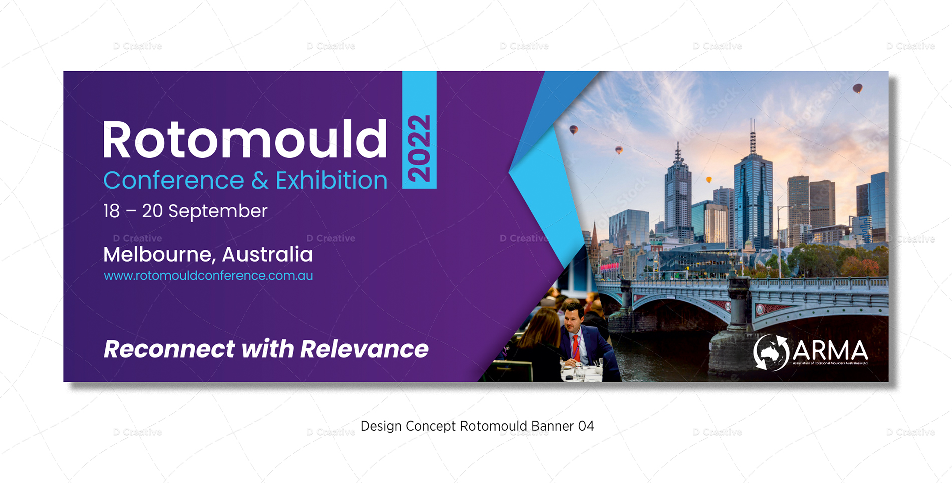 Design Graphique par D Creative pour Association of Rotational Moulders Australasia | Design #28316040
