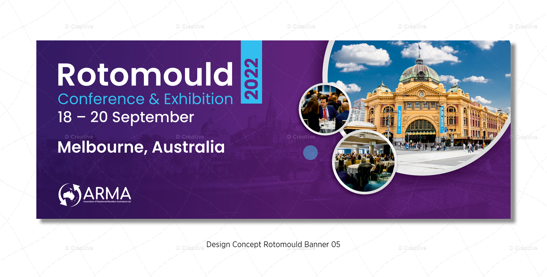 Design Graphique par D Creative pour Association of Rotational Moulders Australasia | Design #28325138