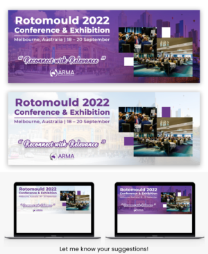 Design Graphique par Jeewz pour Association of Rotational Moulders Australasia | Design : #28315540