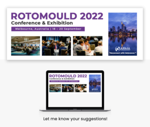 Design Graphique par Jeewz pour Association of Rotational Moulders Australasia | Design : #28315858