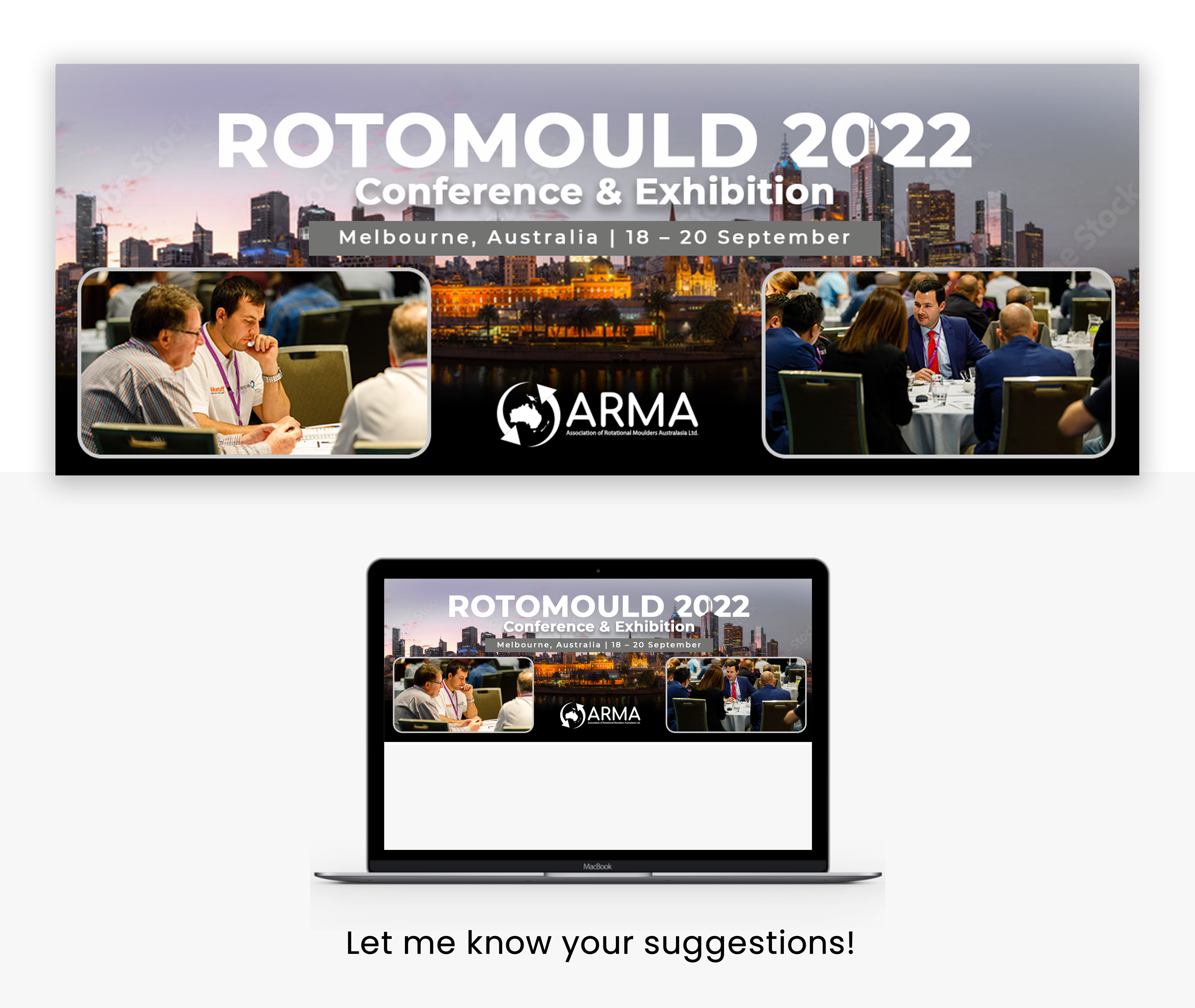Design Graphique par Jeewz pour Association of Rotational Moulders Australasia | Design #28323808