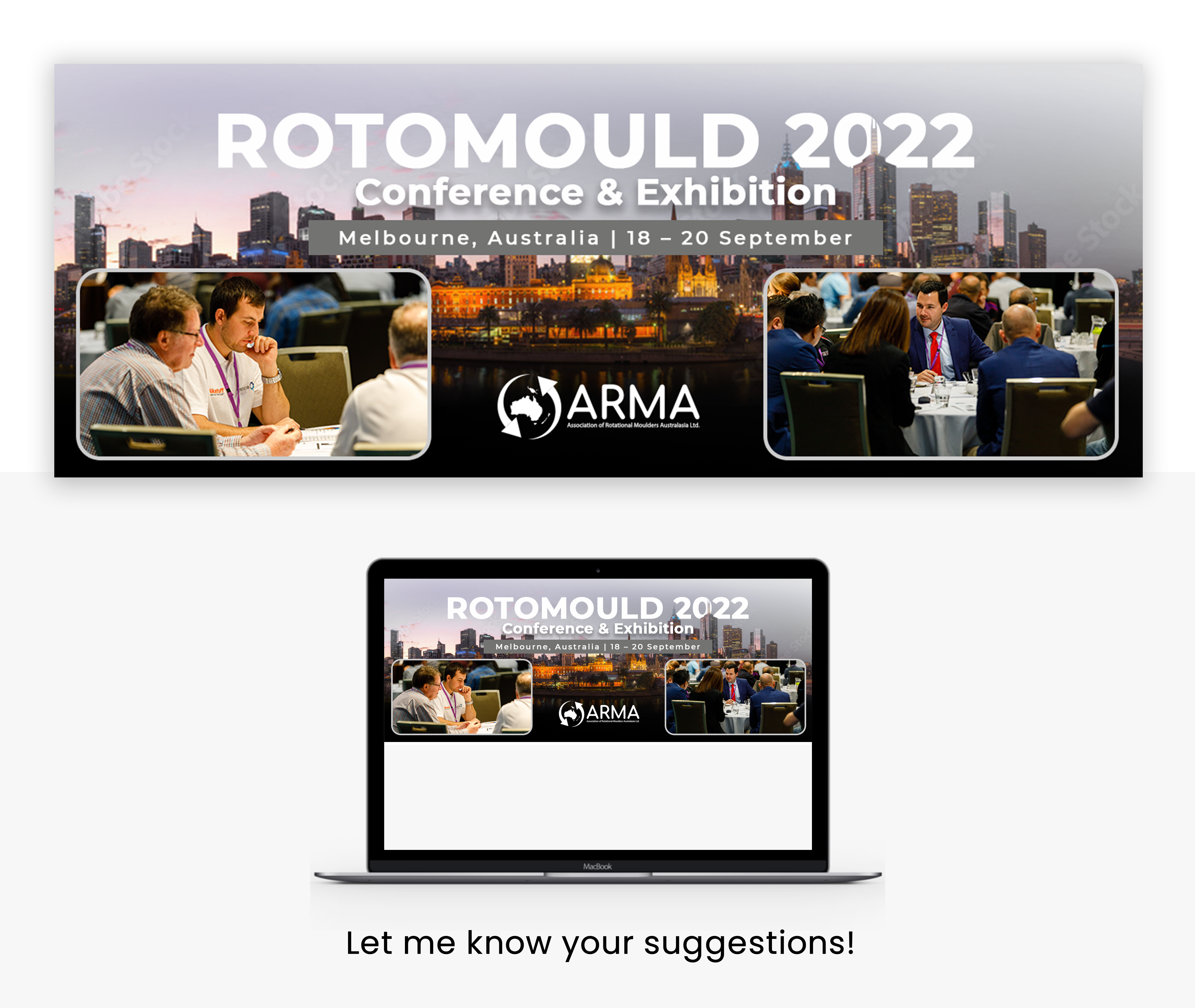 Graphic Design by Jeewz for Association of Rotational Moulders Australasia | Design #28325567