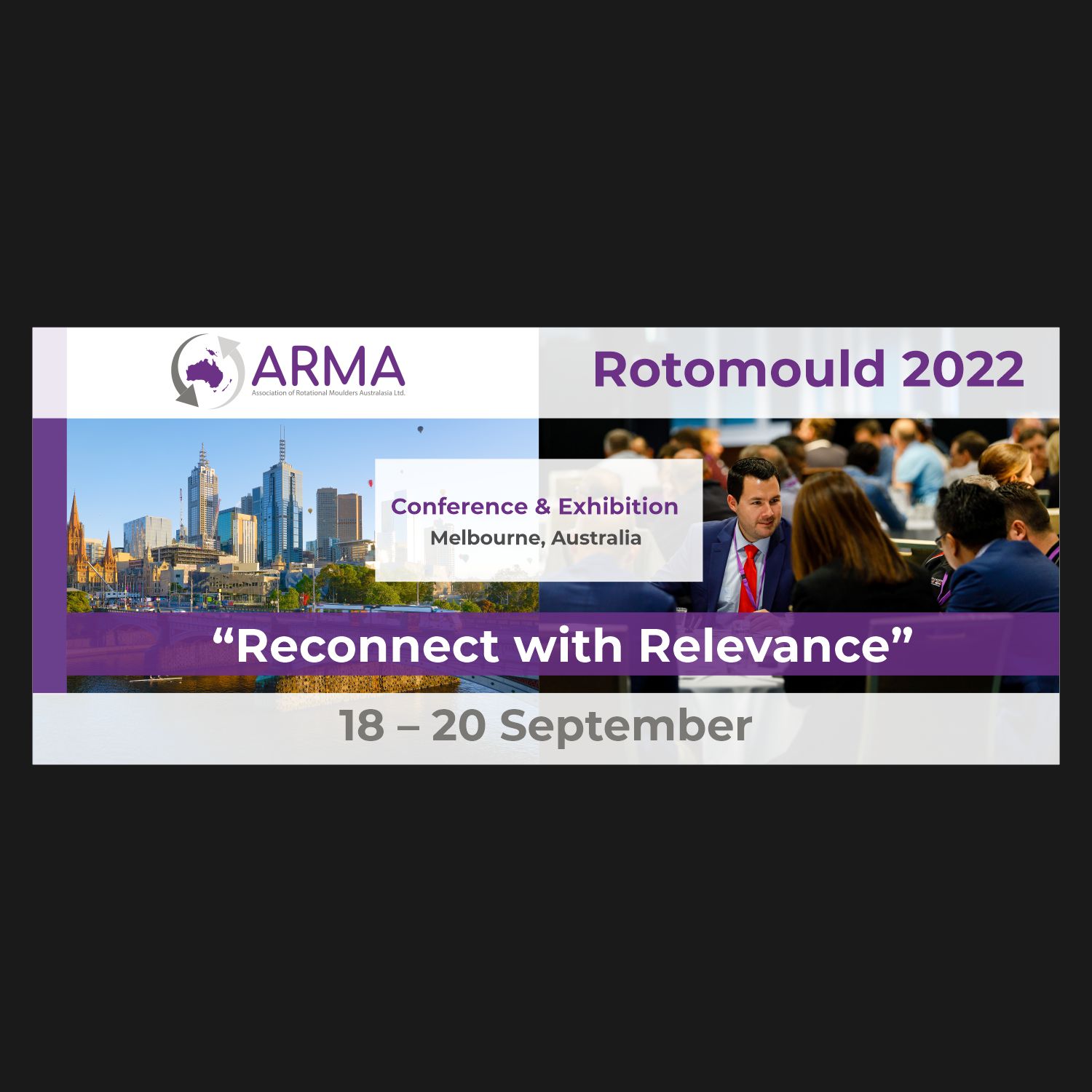 Graphic Design by A10 for Association of Rotational Moulders Australasia | Design #28313950