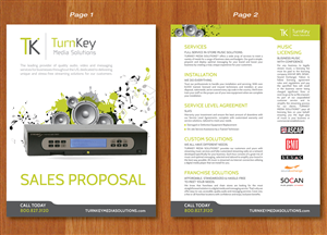 Flyer Design by Ekanite for TURNKEY MEDIA SOLUTIONS | Design: #3091700
